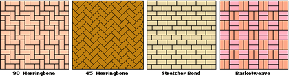 Different Paver Patterns