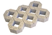 grass pavers - grid system