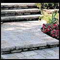 concrete paver stepping stones