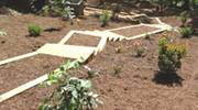 Measure and mark out your walkway.