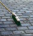 Paver cleaning and sweeping