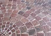 Natural Porphyry Stone Pavers show a variety of natural coloration