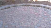 Circular Paver Pattern