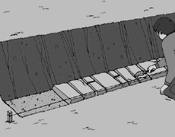 Laying Retaining Wall Blocks