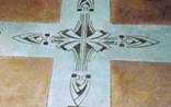 Stenciled Concrete