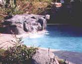 Rock features add to landscaping design