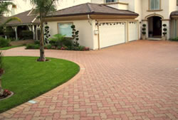 concrete driveway pavers