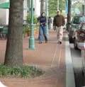 examples of pedestrian sidewalk paver design