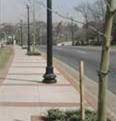 examples of pedestrian sidewalk paver design