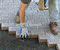 Using Garden Pavers Laying the Pavers