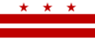 The flag of Washington, D.C.