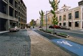 Paved Sidewalk