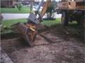 Bobcat for excavation