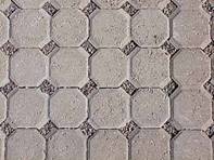 Close up of pavers