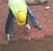 Installing Paving Blocks