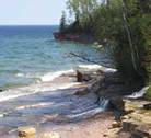 Sandstone is formed from the Ocean