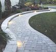 Sidewalk pavers Lights