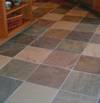 Slate Tile Pavers show their many colors