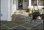 Natural Bluestone Pavers can have earth tones