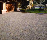 Driveway Paver with Modular Pieces