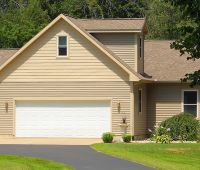 Winding Asphalt Driveway