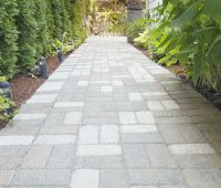 Concrete Paver Path