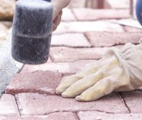 Laying Concrete Pavers