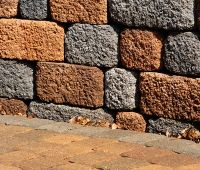 Stone Pavers and Retaining Wall