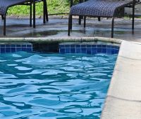 Travertine Paver Pool