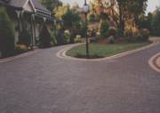 Flagstone Driveway