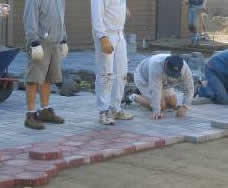 Installing Paving Stones